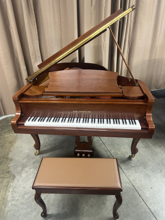 2005 J Pramberger cherry French Provincial grand piano - Grand Pianos